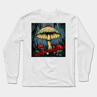 JUMBIE UMBRELLA – FULL COLOUR – FETERS AND LIMERS – CARIBBEAN FOLKLORE EVENT DJ GEAR Long Sleeve T-Shirt